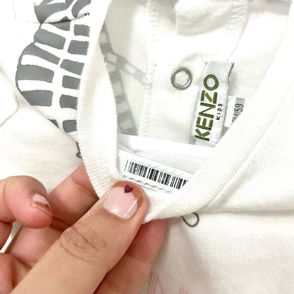 Kenzo Tiger Pink Tank Infant Dress Size 3M - Picture 3 of 5